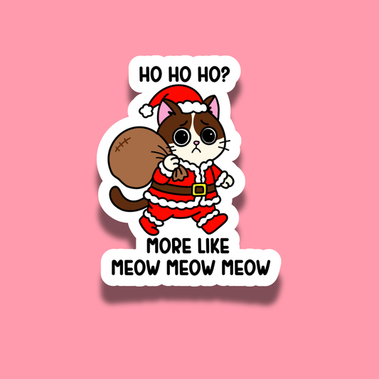 Ho Ho Ho? More like Meow Meow Meow